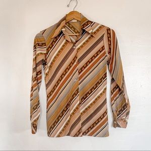 Koret Vintage 1970s collared button down